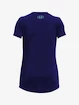 Tricou pentru fete Under Armour  Tech Wordmark SSC-BLU