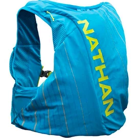 Vestă de alergare pentru bărbați Nathan Pinnacle Series Vapor 12 l M Blue Me Away/Finish Lime