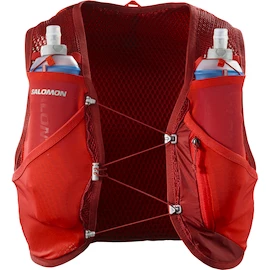 Vestă de alergare Salomon Active Skin 8 Red Dahlia/High Risk Red