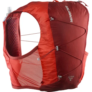 Vestă de alergare Salomon  Active Skin 8 Red Dahlia/High Risk Red