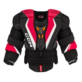 Vestă de hochei pentru portar CCM Eflex 6 Black/Red/White Intermediate