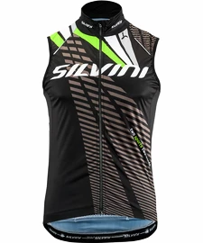 Vestă pentru bărbați Silvini Team MJ1404 black/green